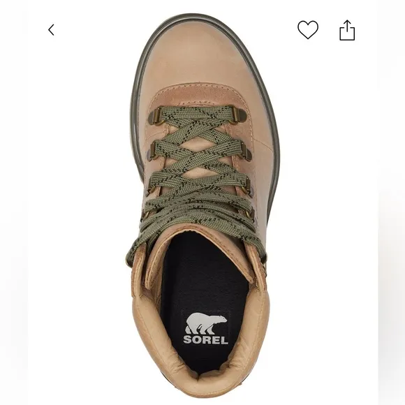 Sorel Women's Lennox Hiker Lace-Up Waterproof Booties