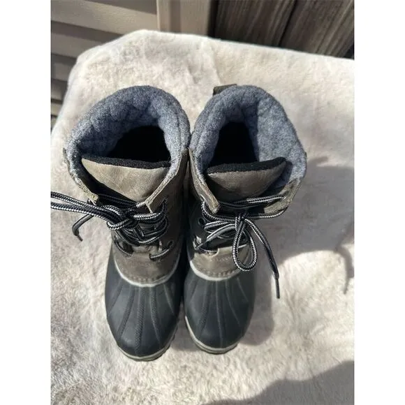 Sorel Women's Slimpack II Lace Brown Waterproof Snow Boots Size 8.5