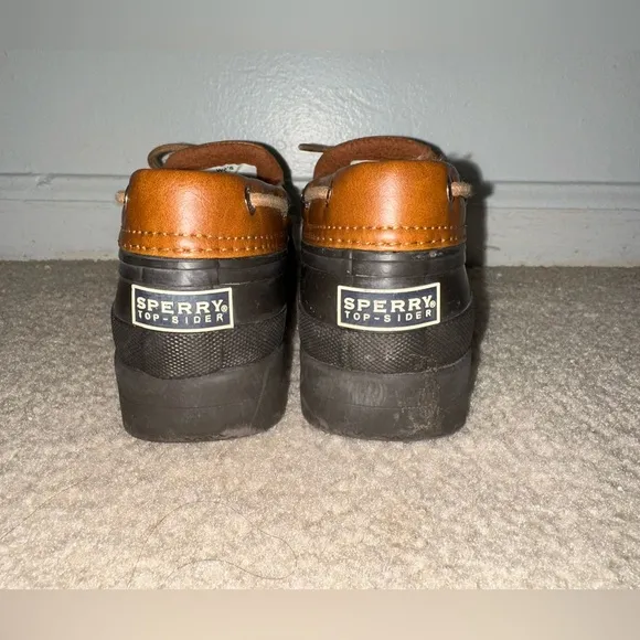 Sperry Black and Brown Duck‎ Shoes