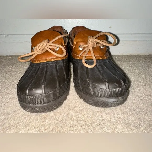 Sperry Black and Brown Duck‎ Shoes