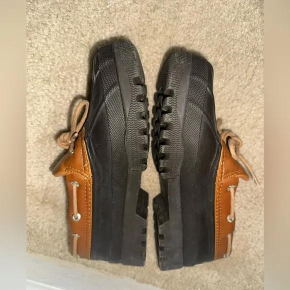 Sperry Black and Brown Duck‎ Shoes