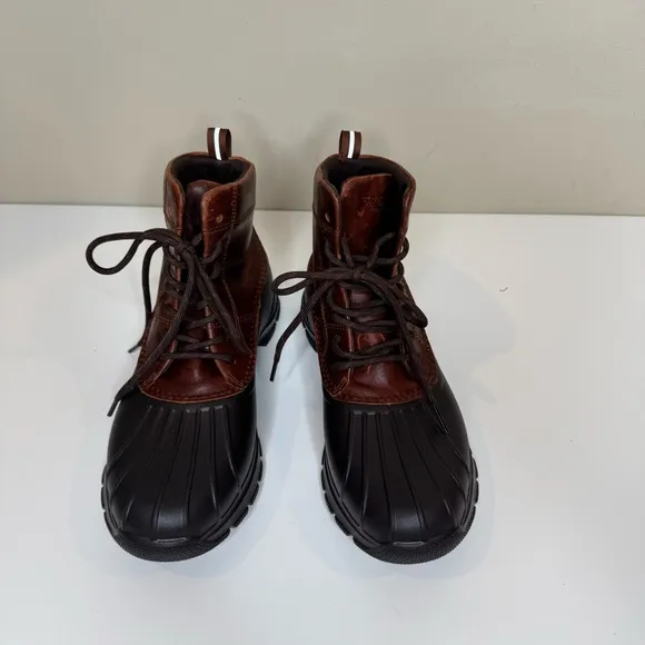 Sperry Duck Float Lace-Up Boots, Brown women size 8