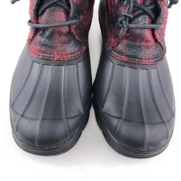 Sperry Saltwater Wedge Tide Duck Boots Womens 8.5M