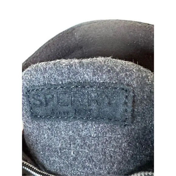 SPERRY Top Sider Men’s Avenue Wool Duck Boots Size 9
