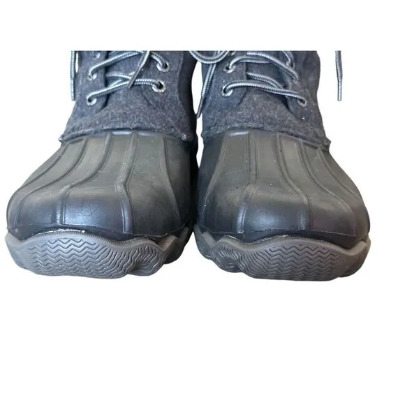 SPERRY Top Sider Men’s Avenue Wool Duck Boots Size 9