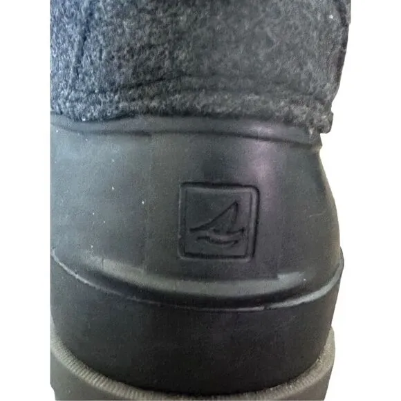 SPERRY Top Sider Men’s Avenue Wool Duck Boots Size 9