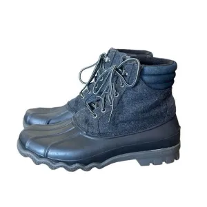 SPERRY Top Sider Men’s Avenue Wool Duck Boots Size 9