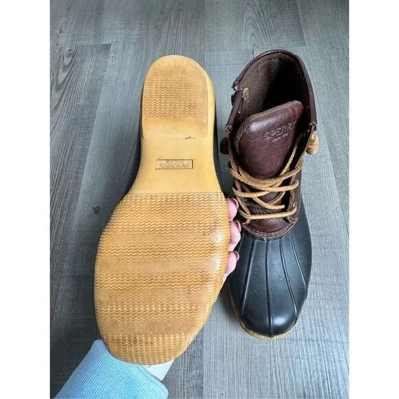 Sperry Top Sider Saltwater Boots Rain Boots Duck Boots Women’s 7M