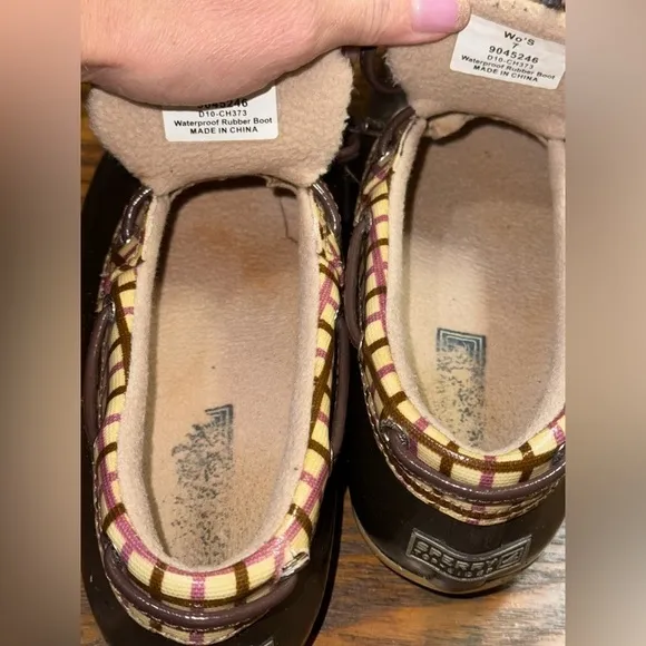 Sperry Top-Sider Saltwater Waterproof Duck Boots Women’s Size 7