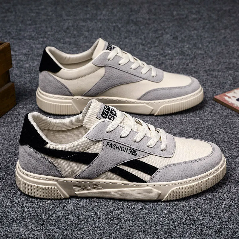 Sports shoes for men trendy and versatile casual board shoes outdoor canvas men's shoes