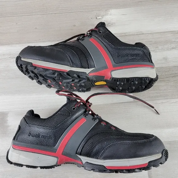 Spring boost B-Walk Nordic Vibram Walking, Hiking Shoes Mens Size 10½