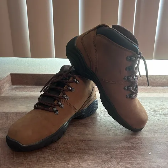 SRMAX  Women’s Shoes,Style SRM251 Raleigh Brown Waterproof Hiker Boots,Size 7.5M