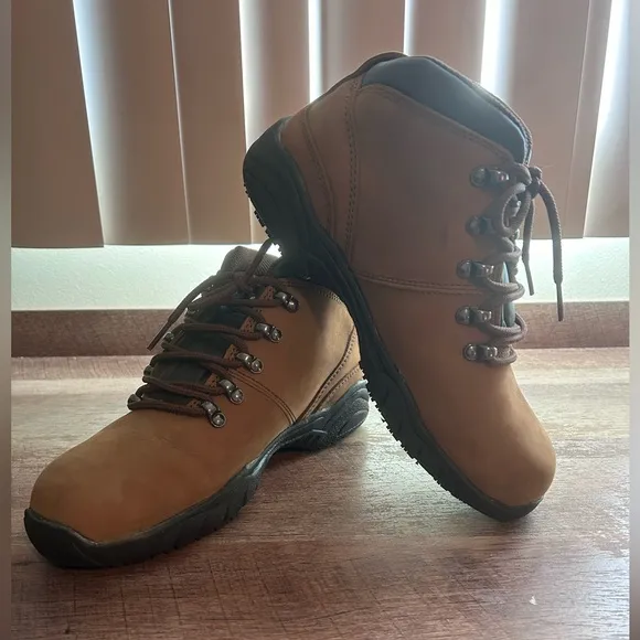SRMAX  Women’s Shoes,Style SRM251 Raleigh Brown Waterproof Hiker Boots,Size 7.5M