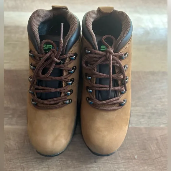 SRMAX  Women’s Shoes,Style SRM251 Raleigh Brown Waterproof Hiker Boots,Size 7.5M