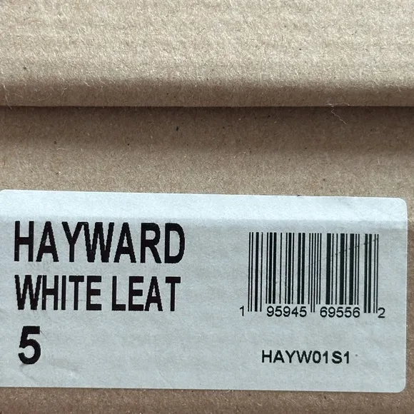STEVE MADDEN Women’s cowboy boots size 5HAWWARD WHITE LEAT