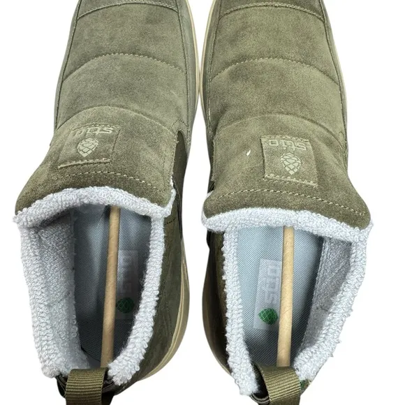 Stio‎ Men’s 13 Colter Low Slip On Shoes Dark Olive Green NEW IN BOX