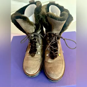 Stuart Weitzman Luge Velure Women Combat boots