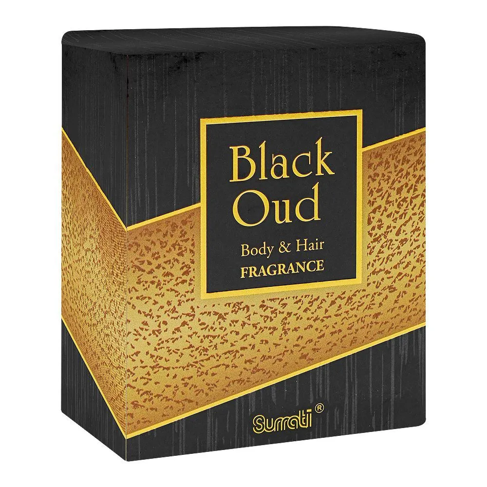 Surrati Black Oud Body & Hair Fragrance, 30ml | Nationwide | Fragrance For Men & Women