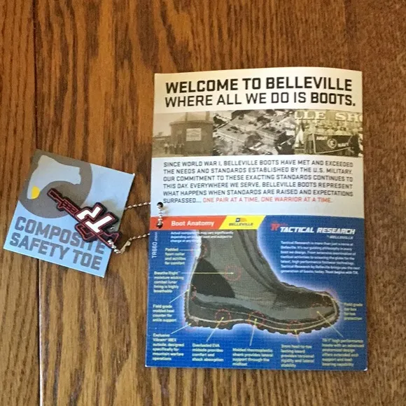 Tactical Research by Belleville boots, NIB, size 7 men’s