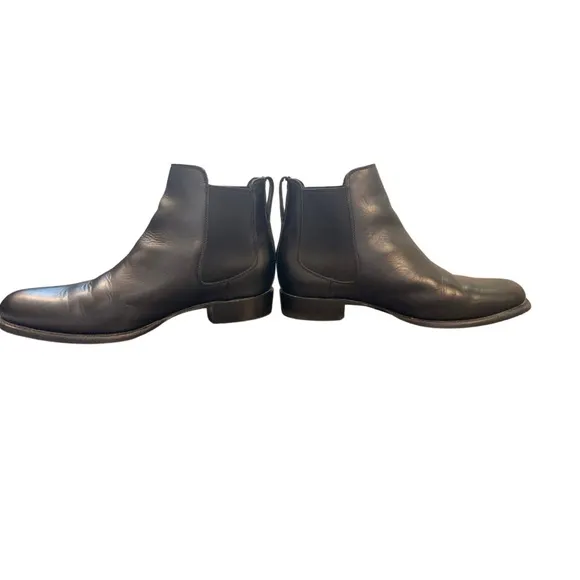 Tecovas Black Boots Chelsea Style
