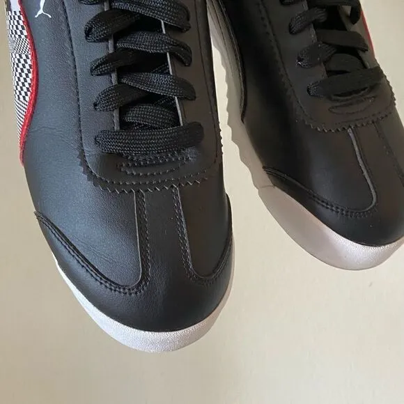 Tenis Puma Sf Roma Ferrari Originales Para Hombre Black Red Sneakers Size 10.5