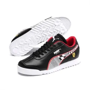 Tenis Puma Sf Roma Ferrari Originales Para Hombre Black Red Sneakers Size 10.5