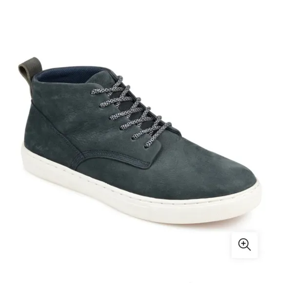 TERRITORY  Men’s  The Rove Sneaker Leather Chukka  Boots Blue Sz 8.5