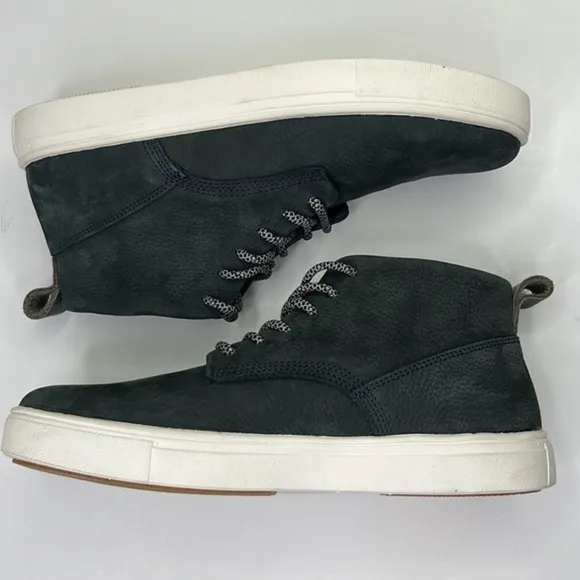 TERRITORY  Men’s  The Rove Sneaker Leather Chukka  Boots Blue Sz 8.5