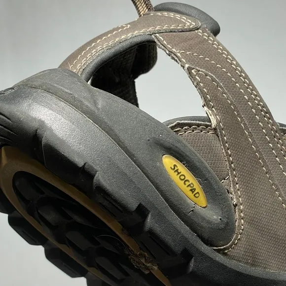 Teva Forebay Fisherman Sandals Mens 12 Brown Water Hiking River Shoes Outdoor