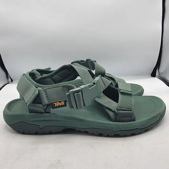 Teva Hurricane Verge Mens Size 11 Green Hiking Outdoor Sports Sandals 1121534