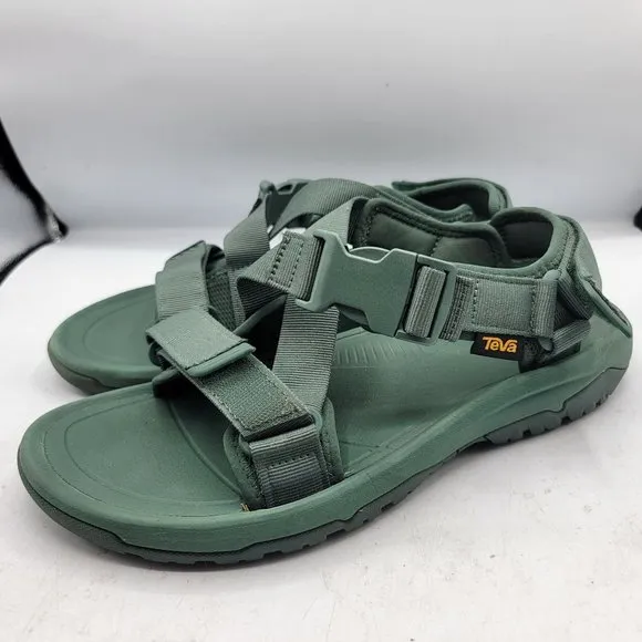 Teva Hurricane Verge Mens Size 11 Green Hiking Outdoor Sports Sandals 1121534