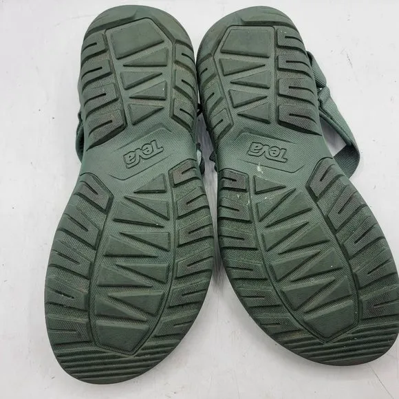 Teva Hurricane Verge Mens Size 11 Green Hiking Outdoor Sports Sandals 1121534
