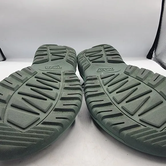 Teva Hurricane Verge Mens Size 11 Green Hiking Outdoor Sports Sandals 1121534