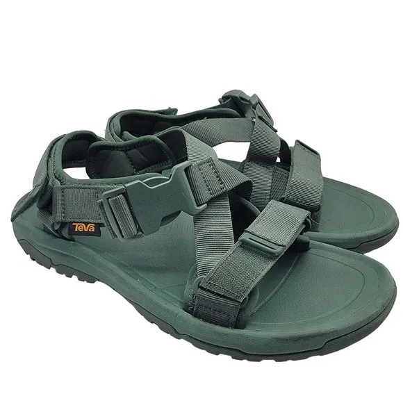 Teva Hurricane Verge Mens Size 11 Green Hiking Outdoor Sports Sandals 1121534
