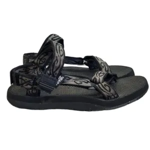 Teva Mens Outdoor Comfort Hook&amp;loop Hiking Sandals Flats shoes sz 9