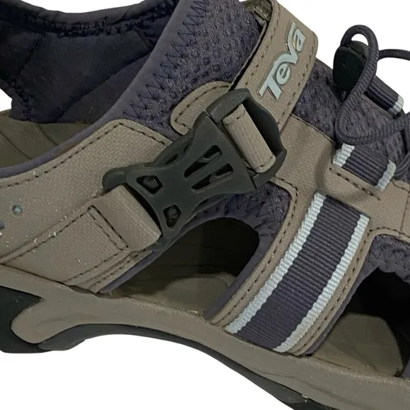 Teva Omnium Stacker Blue Trail Hiking Water Shoes - New/Never Worn - Size 10