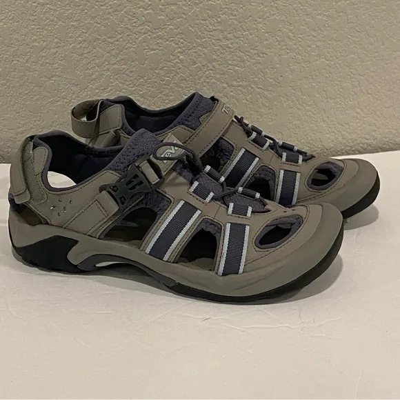 Teva Omnium Stacker Blue Trail Hiking Water Shoes - New/Never Worn - Size 10