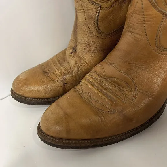 Texas Brand Made In USA Western Cowboy Boots Men’s 9.5 D M195