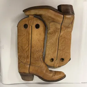 Texas Brand Made In USA Western Cowboy Boots Men’s 9.5 D M195