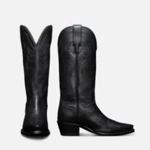 “The Annie” women’s Tecovas (black Western Cowboy Boots)