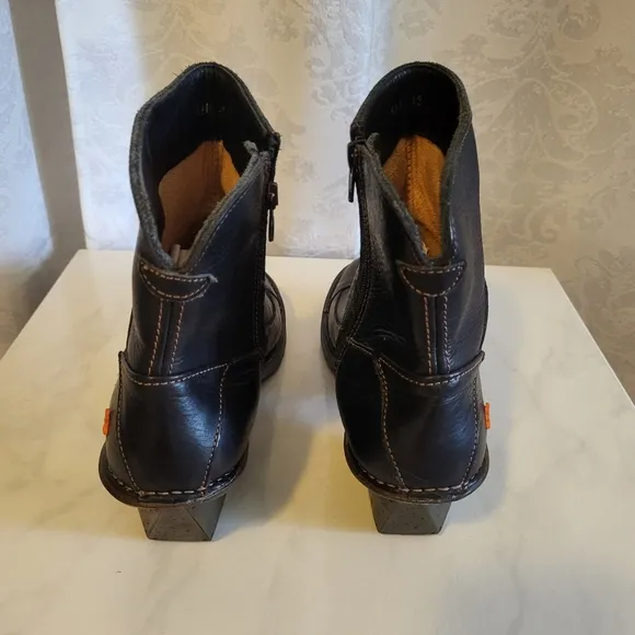 The Art Company Oteiza Women Leather Boots, Size 42/ US 10, Color Black