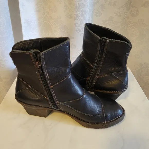 The Art Company Oteiza Women Leather Boots, Size 42/ US 10, Color Black