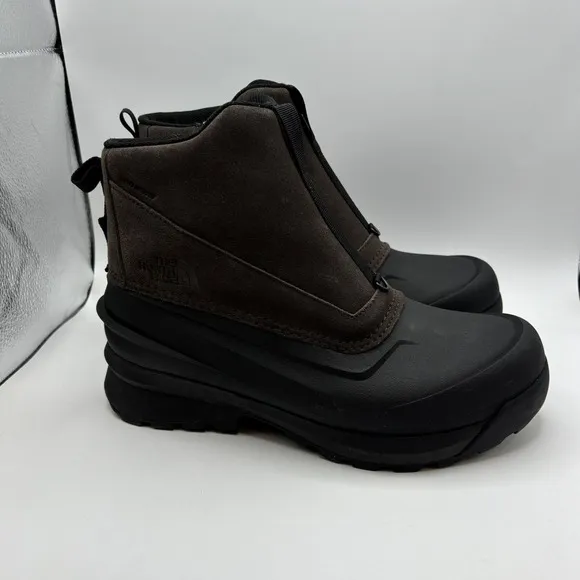 The North Face Chilkat V Zip WP Boots Black Grey Men's Size 11 Waterproof