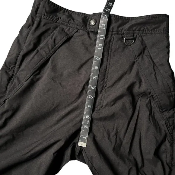 The North Face Extreme Snow Ski Pants Mens Sz Small Black Zip Up Legs Adjustable
