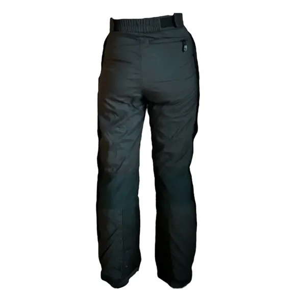 The North Face Extreme Snow Ski Pants Mens Sz Small Black Zip Up Legs Adjustable