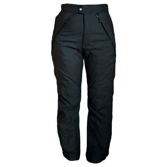 The North Face Extreme Snow Ski Pants Mens Sz Small Black Zip Up Legs Adjustable