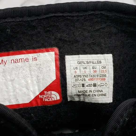 The North Face Kids Boots,Size 6