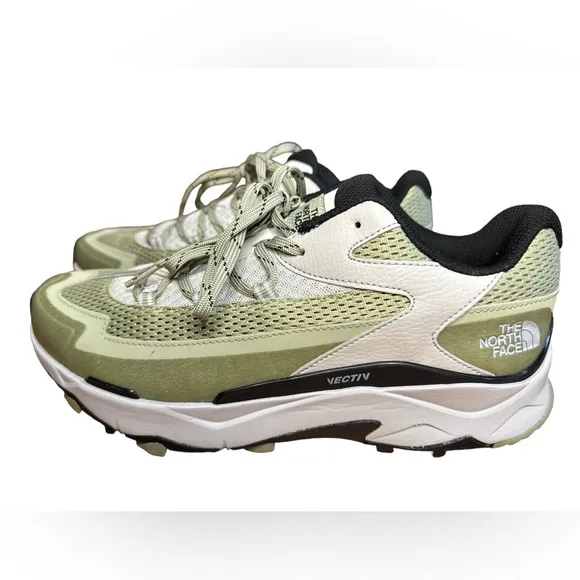 The North Face Mens Vectiv Taraval Hiking Shoes Green /Black Size 10.5 MSRP $125