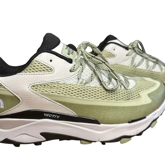 The North Face Mens Vectiv Taraval Hiking Shoes Green /Black Size 10.5 MSRP $125
