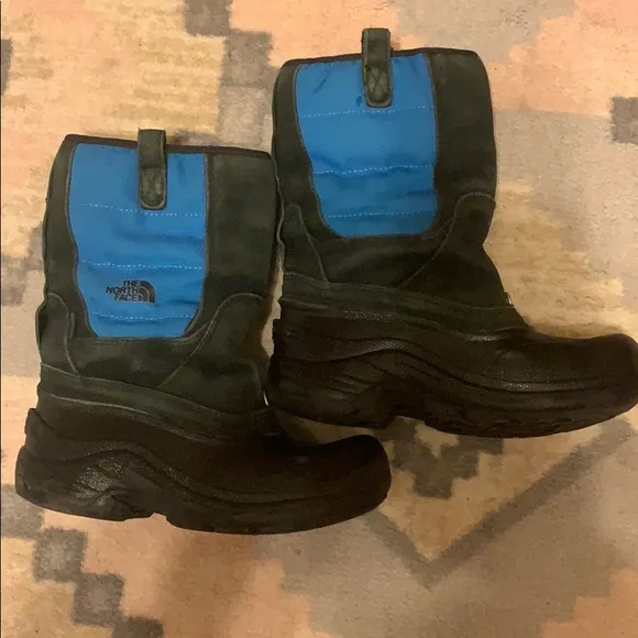 The North Face snow boots.